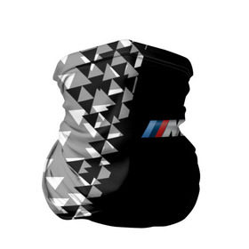 Бандана-труба 3D с принтом BMW Спортивная геометрия в Курске, 100% полиэстер, ткань с особыми свойствами — Activecool | плотность 150‒180 г/м2; хорошо тянется, но сохраняет форму | Тематика изображения на принте: bmw | автомобильные | бмв | машины
