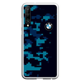 Чехол для Honor P30 с принтом BMW Military Sport в Курске, Силикон | Область печати: задняя сторона чехла, без боковых панелей | bmw | автомобильные | бмв | машины