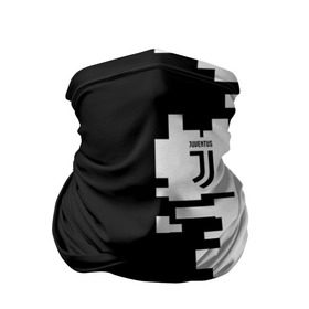 Бандана-труба 3D с принтом Juventus 2018 Geometry Sport в Курске, 100% полиэстер, ткань с особыми свойствами — Activecool | плотность 150‒180 г/м2; хорошо тянется, но сохраняет форму | Тематика изображения на принте: 