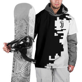 Накидка на куртку 3D с принтом Juventus 2018 Geometry Sport в Курске, 100% полиэстер |  | 