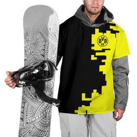 Накидка на куртку 3D с принтом Borussia 2018 Geometry Sport в Курске, 100% полиэстер |  | Тематика изображения на принте: боруссия | дортмунд