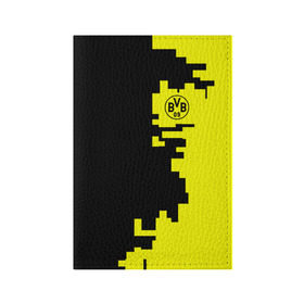 Обложка для паспорта матовая кожа с принтом Borussia 2018 Geometry Sport в Курске, натуральная матовая кожа | размер 19,3 х 13,7 см; прозрачные пластиковые крепления | Тематика изображения на принте: боруссия | дортмунд