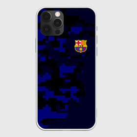 Чехол для iPhone 12 Pro с принтом FC Barca 2018 Military Sport в Курске, силикон | область печати: задняя сторона чехла, без боковых панелей | Тематика изображения на принте: fc | fc barcelona | fcb |   | барселона | спорт | спортивные | фк | футбол