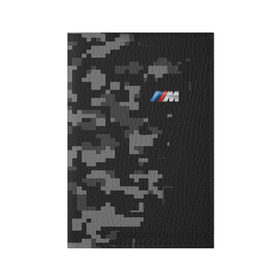 Обложка для паспорта матовая кожа с принтом BMW 2018 Grey M Sport в Курске, натуральная матовая кожа | размер 19,3 х 13,7 см; прозрачные пластиковые крепления | bmw | автомобильные | бмв | машины