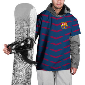 Накидка на куртку 3D с принтом FC Barca 2018 Creative uniform в Курске, 100% полиэстер |  | barcelona | fc | барселона | спорт | спортивные | фк | футбол