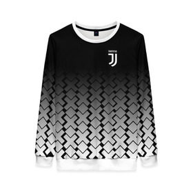 Женский свитшот 3D с принтом Juventus 2018 X Sport в Курске, 100% полиэстер с мягким внутренним слоем | круглый вырез горловины, мягкая резинка на манжетах и поясе, свободная посадка по фигуре | fc | juventus | спорт | спортивные | фк | футбол | ювентус