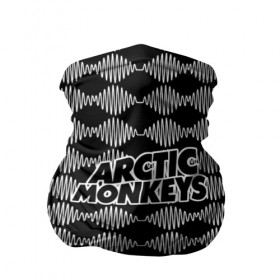 Бандана-труба 3D с принтом Arctic Monkeys в Курске, 100% полиэстер, ткань с особыми свойствами — Activecool | плотность 150‒180 г/м2; хорошо тянется, но сохраняет форму | 