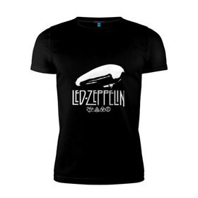 Мужская футболка премиум с принтом Led Zeppelin дирижабль в Курске, 92% хлопок, 8% лайкра | приталенный силуэт, круглый вырез ворота, длина до линии бедра, короткий рукав | led | led zeppelin | блюз | группа | джимми пейдж | джон генри бонэм | джон пол джонс | лед зепелен | лед зеппелин | метал | роберт плант | рок | тяжелый | фолк | хард | хардрок | хеви | хевиметал