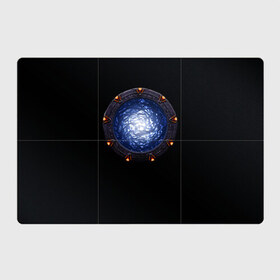 Магнитный плакат 3Х2 с принтом Stargate в Курске, Полимерный материал с магнитным слоем | 6 деталей размером 9*9 см | Тематика изображения на принте: sg1 | wormhole | другие миры | зв1 | звёздные врата | кротовая нора | портал | тоннель | червоточина
