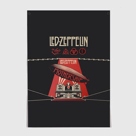 Постер с принтом Led Zeppelin в Курске, 100% бумага
 | бумага, плотность 150 мг. Матовая, но за счет высокого коэффициента гладкости имеет небольшой блеск и дает на свету блики, но в отличии от глянцевой бумаги не покрыта лаком | Тематика изображения на принте: led | led zeppelin | блюз | группа | джимми пейдж | джон генри бонэм | джон пол джонс | лед зепелен | лед зеппелин | метал | роберт плант | рок | тяжелый | фолк | хард | хардрок | хеви | хевиметал