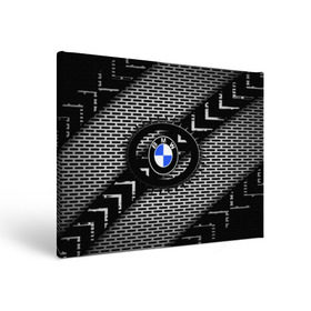 Холст прямоугольный с принтом BMW Carboniferous 2018 в Курске, 100% ПВХ |  | abstraction | carboniferous | карбон | текстуры