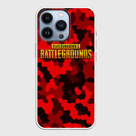 Чехол для iPhone 13 Pro с принтом PUBG Red Military в Курске,  |  | battle royal | playerunknowns battlegrounds | pubg | пабг | пубг