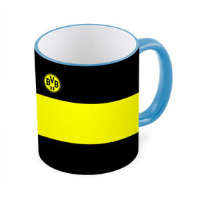 Кружка 3D с принтом Borussia 2018 Black and Yellow в Курске, керамика | ёмкость 330 мл | боруссия | дортмунд