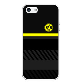 Чехол для iPhone 5/5S матовый с принтом FC Borussia 2018 Original #3 в Курске, Силикон | Область печати: задняя сторона чехла, без боковых панелей | боруссия | дортмунд