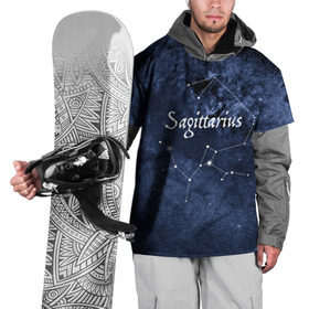 Накидка на куртку 3D с принтом Стрелец(Sagittarius) в Курске, 100% полиэстер |  | sagittarius | звезды | знаки зодиака | космос | созвездие | стрелец