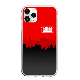Чехол для iPhone 11 Pro матовый с принтом PUBG BLOOD в Курске, Силикон |  | playerunknowns battlegrounds | pubg