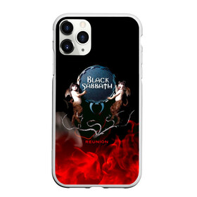 Чехол для iPhone 11 Pro матовый с принтом Black Sabbath reunion в Курске, Силикон |  | black sabbath | ozzy osbourne | ангелы | билл уорд | гизер батлер | костер | огонь | осборн оззи | пламя | тони айомми | черти