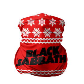 Бандана-труба 3D с принтом Праздничный Black Sabbath в Курске, 100% полиэстер, ткань с особыми свойствами — Activecool | плотность 150‒180 г/м2; хорошо тянется, но сохраняет форму | black sabbath | ozzy osbourne | ангелы | билл уорд | гизер батлер | группа | знак | красный | метал | музыка | надпись | новогодний | новый год | оззи | осборн | песни | праздник | ро | рождество | рок | снежинки