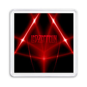 Магнит 55*55 с принтом Led Zeppelin в Курске, Пластик | Размер: 65*65 мм; Размер печати: 55*55 мм | 