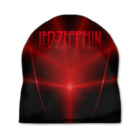 Шапка 3D с принтом Led Zeppelin в Курске, 100% полиэстер | универсальный размер, печать по всей поверхности изделия | 