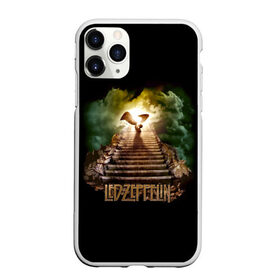 Чехол для iPhone 11 Pro Max матовый с принтом Led Zeppelin в Курске, Силикон |  | led zeppelin | джимми пейдж | джон генри бонэм | джон пол джонс | лед зеппелин | роберт плант