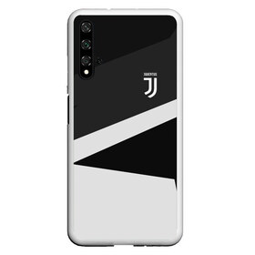 Чехол для Honor 20 с принтом Juventus 2018 Geometry Sport в Курске, Силикон | Область печати: задняя сторона чехла, без боковых панелей | Тематика изображения на принте: fc | juventus | спорт | спортивные | фк | футбол | футбольный клуб | ювентус