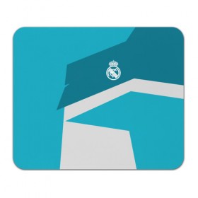 Коврик прямоугольный с принтом Real Madrid Geometry Sport в Курске, натуральный каучук | размер 230 х 185 мм; запечатка лицевой стороны | fc | real madrid | реал мадрид | спорт | спортивные | фк | футбол | футбольный клуб