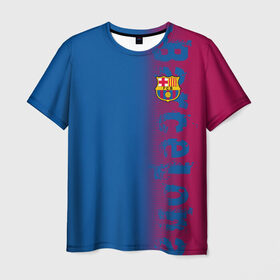 Мужская футболка 3D с принтом FC Barca 2018 Original в Курске, 100% полиэфир | прямой крой, круглый вырез горловины, длина до линии бедер | fc | fc barcelona | fcb | барселона | спорт | спортивные | фк | футбол | футбольный клуб