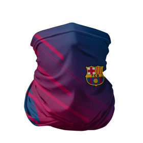 Бандана-труба 3D с принтом FC Barca 2018 Creative uniform в Курске, 100% полиэстер, ткань с особыми свойствами — Activecool | плотность 150‒180 г/м2; хорошо тянется, но сохраняет форму | 