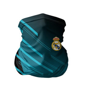 Бандана-труба 3D с принтом Real Madrid Creative uniform в Курске, 100% полиэстер, ткань с особыми свойствами — Activecool | плотность 150‒180 г/м2; хорошо тянется, но сохраняет форму | fc | real madrid | реал мадрид | спорт | спортивные | фк | футбол | футбольный клуб