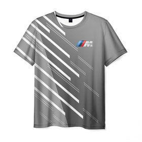 Мужская футболка 3D с принтом BMW 2018 M Sport в Курске, 100% полиэфир | прямой крой, круглый вырез горловины, длина до линии бедер | bmw | автомобильные | бмв | машины