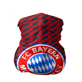 Бандана-труба 3D с принтом FC Bayern 2018 Creative в Курске, 100% полиэстер, ткань с особыми свойствами — Activecool | плотность 150‒180 г/м2; хорошо тянется, но сохраняет форму | Тематика изображения на принте: bayern | fc | бавария | спорт | спортивные | фк | футбол | футбольный клуб