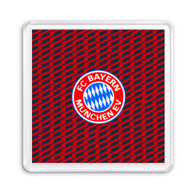 Магнит 55*55 с принтом FC Bayern 2018 Creative в Курске, Пластик | Размер: 65*65 мм; Размер печати: 55*55 мм | bayern | fc | бавария | спорт | спортивные | фк | футбол | футбольный клуб