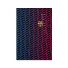 Обложка для паспорта матовая кожа с принтом FC Barca 2018 Creative uniform в Курске, натуральная матовая кожа | размер 19,3 х 13,7 см; прозрачные пластиковые крепления | Тематика изображения на принте: fc | fc barcelona | fcb | барселона | спорт | спортивные | фк | футбол | футбольный клуб