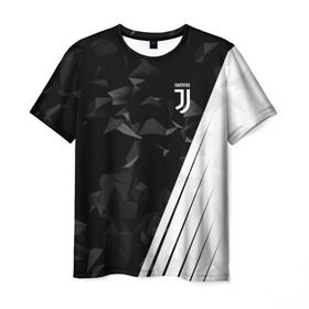 Мужская футболка 3D с принтом Juventus 2018 Abstract в Курске, 100% полиэфир | прямой крой, круглый вырез горловины, длина до линии бедер | fly emirates | juventus | ronaldo | клуб | линии | мода | модные | мяч | реал мадрид | спорт | спортивные | стиль | футбол | футбольный клуб | экстрим | эмблема | ювентус