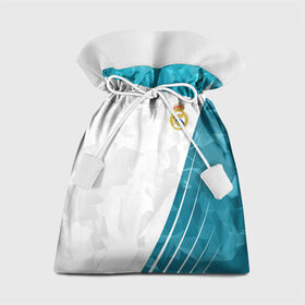 Подарочный 3D мешок с принтом Real Madrid 2018 Abstract в Курске, 100% полиэстер | Размер: 29*39 см | Тематика изображения на принте: fc | real madrid | реал мадрид | спорт | спортивные | фк | футбол | футбольный клуб