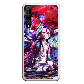 Чехол для Honor P30 с принтом No Game No Life Zero в Курске, Силикон | Область печати: задняя сторона чехла, без боковых панелей | no game | no game no life zero | no life | zero | нет игры нет жизни