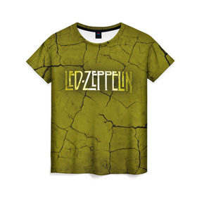 Женская футболка 3D с принтом Led Zeppelin в Курске, 100% полиэфир ( синтетическое хлопкоподобное полотно) | прямой крой, круглый вырез горловины, длина до линии бедер | led zeppelin | группа | джимми пейдж | джон генри бонэм | джон пол джонс | лед зепелен | лед зеппелин | роберт плант | рок