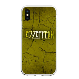 Чехол для iPhone XS Max матовый с принтом Led Zeppelin в Курске, Силикон | Область печати: задняя сторона чехла, без боковых панелей | Тематика изображения на принте: led zeppelin | группа | джимми пейдж | джон генри бонэм | джон пол джонс | лед зепелен | лед зеппелин | роберт плант | рок