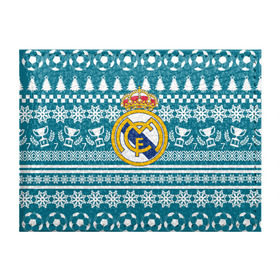 Обложка для студенческого билета с принтом Ronaldo 7 Новогодний в Курске, натуральная кожа | Размер: 11*8 см; Печать на всей внешней стороне | fc | real madrid | реал мадрид | спорт | спортивные | фк | футбол | футбольный клуб