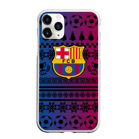 Чехол для iPhone 11 Pro матовый с принтом FC Barca Новогодний в Курске, Силикон |  | Тематика изображения на принте: fc | fc barcelona | fcb | барселона | спорт | спортивные | фк | футбол | футбольный клуб