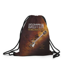 Рюкзак-мешок 3D с принтом Led Zeppelin в Курске, 100% полиэстер | плотность ткани — 200 г/м2, размер — 35 х 45 см; лямки — толстые шнурки, застежка на шнуровке, без карманов и подкладки | led | led zeppelin | блюз | группа | джимми пейдж | джон генри бонэм | джон пол джонс | лед зепелен | лед зеппелин | метал | роберт плант | рок | тяжелый | фолк | хард | хардрок | хеви | хевиметал