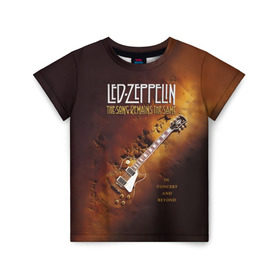 Детская футболка 3D с принтом Led Zeppelin в Курске, 100% гипоаллергенный полиэфир | прямой крой, круглый вырез горловины, длина до линии бедер, чуть спущенное плечо, ткань немного тянется | led | led zeppelin | блюз | группа | джимми пейдж | джон генри бонэм | джон пол джонс | лед зепелен | лед зеппелин | метал | роберт плант | рок | тяжелый | фолк | хард | хардрок | хеви | хевиметал