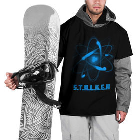 Накидка на куртку 3D с принтом Сталкер в Курске, 100% полиэстер |  | Тематика изображения на принте: game | stalker | игры | сталкер