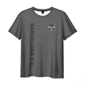 Мужская футболка 3D с принтом FC Barca 2018 Vintage в Курске, 100% полиэфир | прямой крой, круглый вырез горловины, длина до линии бедер | fc | fc barcelona | fcb | барселона | спорт | спортивные | фк | футбол | футбольный клуб
