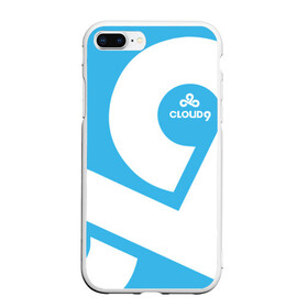 Чехол для iPhone 7Plus/8 Plus матовый с принтом csgo - Cloud 9 (2018 Style) в Курске, Силикон | Область печати: задняя сторона чехла, без боковых панелей | 0x000000123 | 9 | cloud9 | csgo | клауд | кс го