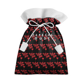 Подарочный 3D мешок с принтом Depeche Mode в Курске, 100% полиэстер | Размер: 29*39 см | depeche mode | вестник моды | депеш мод | дэйв гаан | мартин гор | роза | энди флетчер