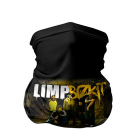 Бандана-труба 3D с принтом Группа Limp Bizkit в Курске, 100% полиэстер, ткань с особыми свойствами — Activecool | плотность 150‒180 г/м2; хорошо тянется, но сохраняет форму | 