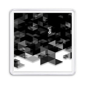 Магнит 55*55 с принтом Juventus 2018 Geometry Sport в Курске, Пластик | Размер: 65*65 мм; Размер печати: 55*55 мм | Тематика изображения на принте: fc | juventus | спорт | спортивные | фк | футбол | футбольный клуб | ювентус