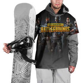 Накидка на куртку 3D с принтом PUBG Soldiers в Курске, 100% полиэстер |  | Тематика изображения на принте: playerunknowns battlegrounds | pubg